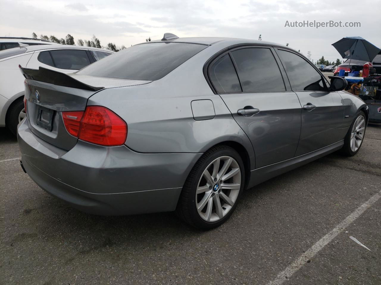 2011 Bmw 328 I Sulev Gray vin: WBAPH5C59BA443530