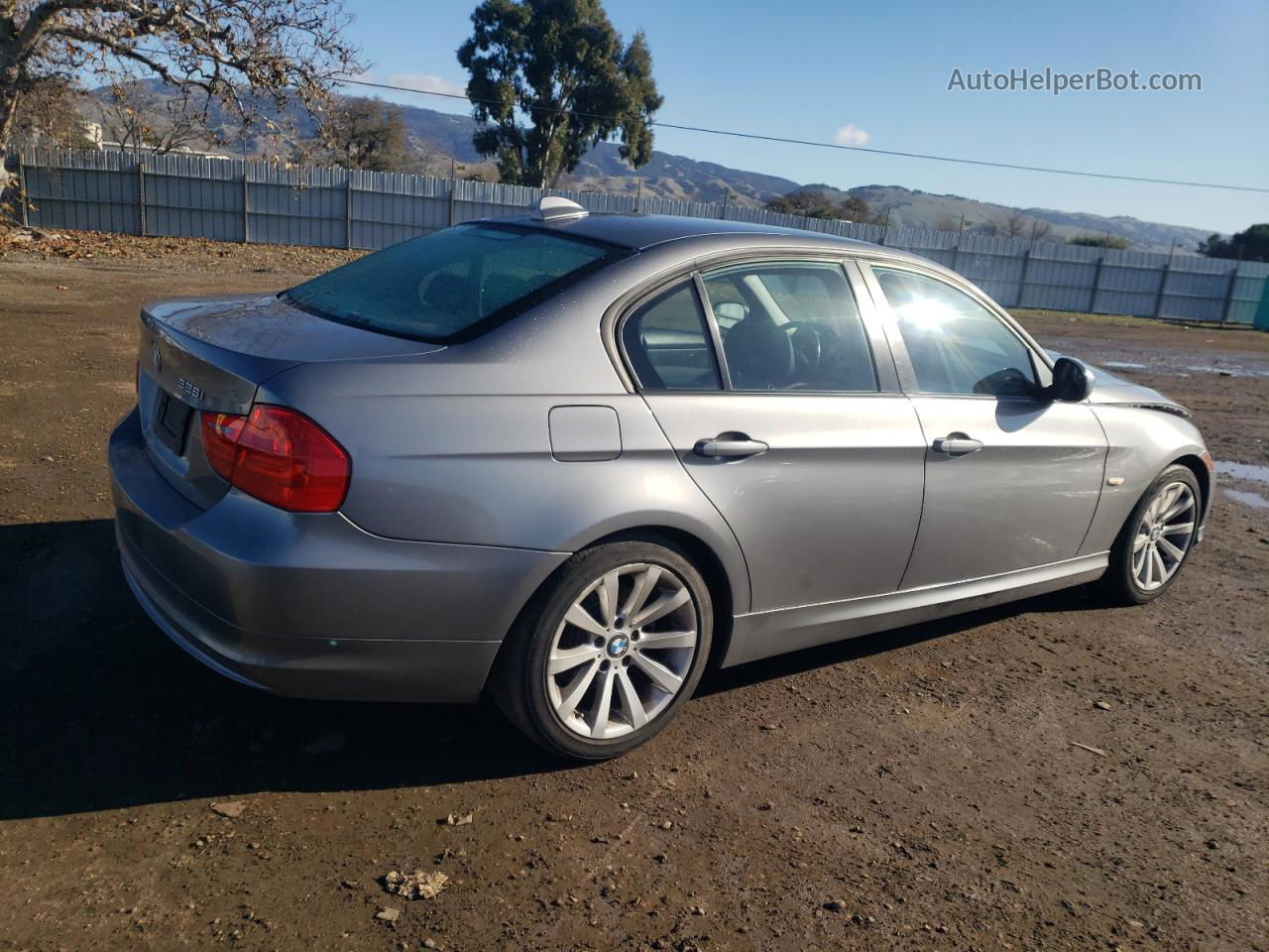 2011 Bmw 328 I Sulev Gray vin: WBAPH5G50BNM72367