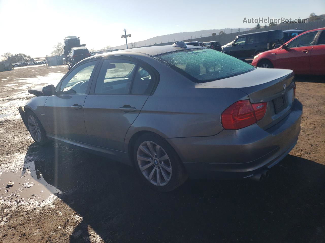 2011 Bmw 328 I Sulev Gray vin: WBAPH5G50BNM72367