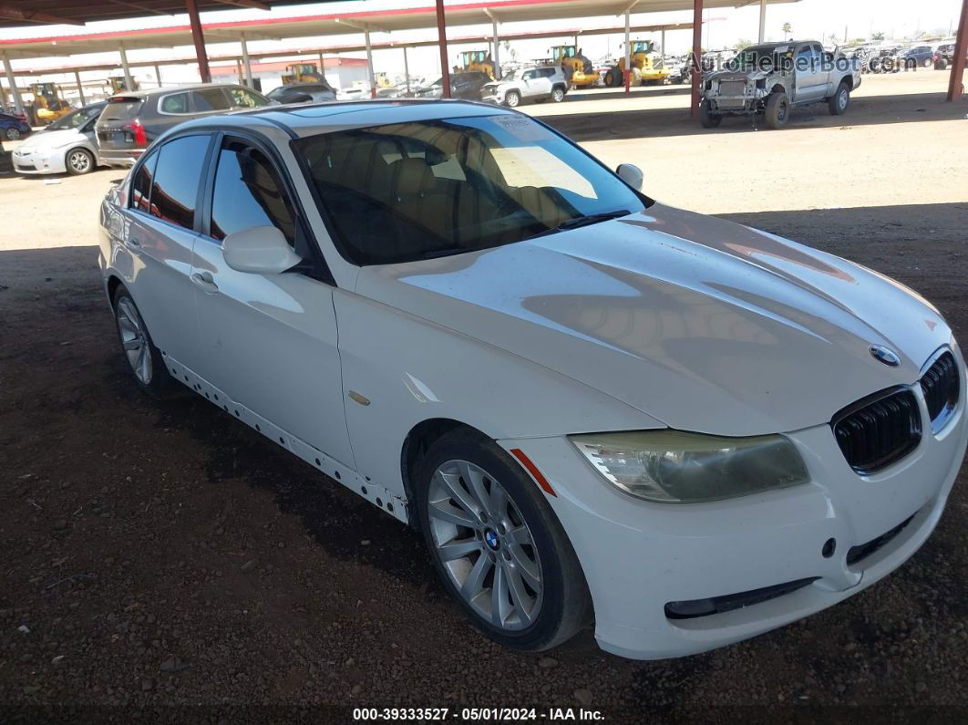 2011 Bmw 328i   White vin: WBAPH5G52BNM82088