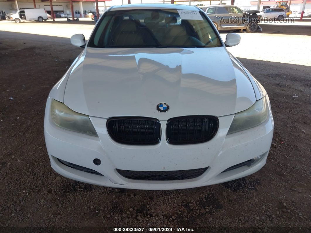 2011 Bmw 328i   White vin: WBAPH5G52BNM82088