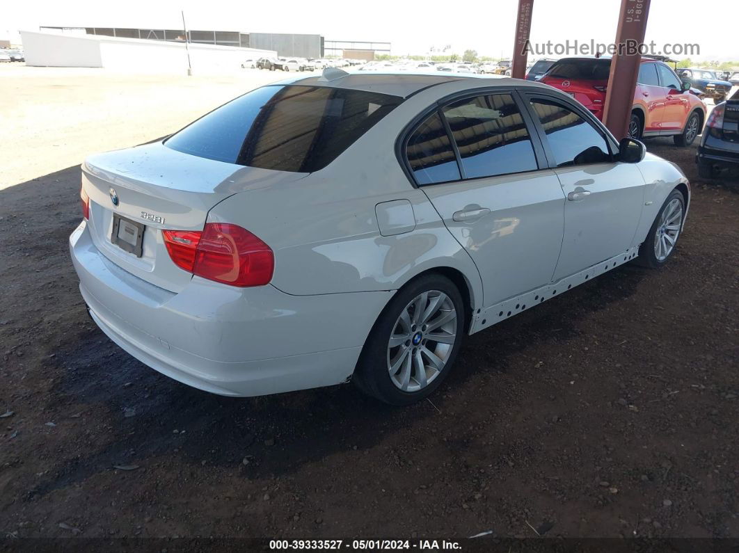 2011 Bmw 328i   White vin: WBAPH5G52BNM82088