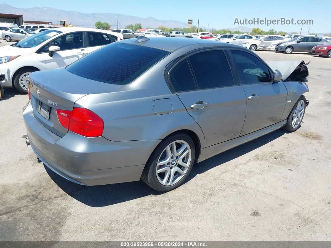 2011 Bmw 328i   Gray vin: WBAPH5G56BNM80554