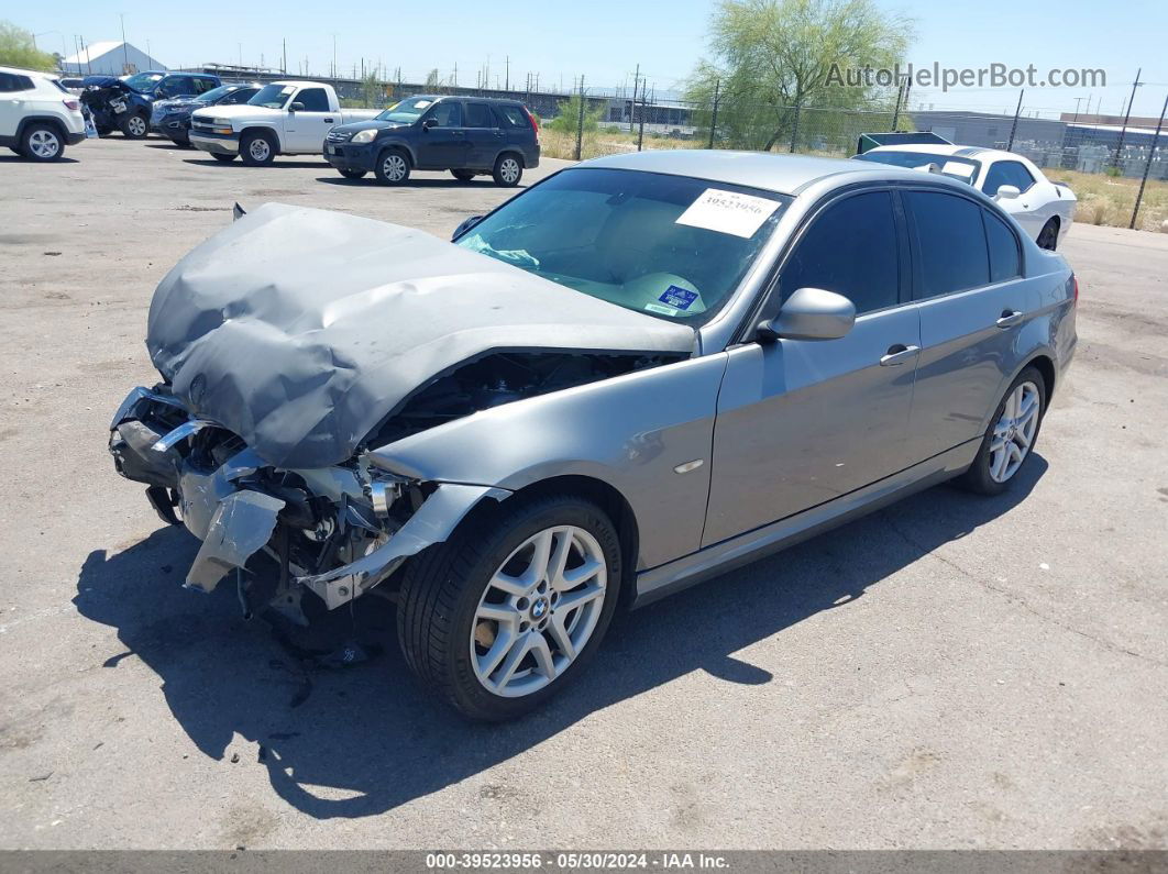 2011 Bmw 328i   Gray vin: WBAPH5G56BNM80554