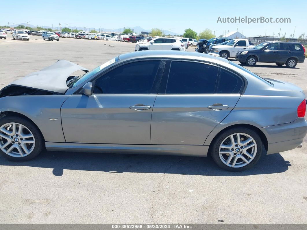 2011 Bmw 328i   Gray vin: WBAPH5G56BNM80554