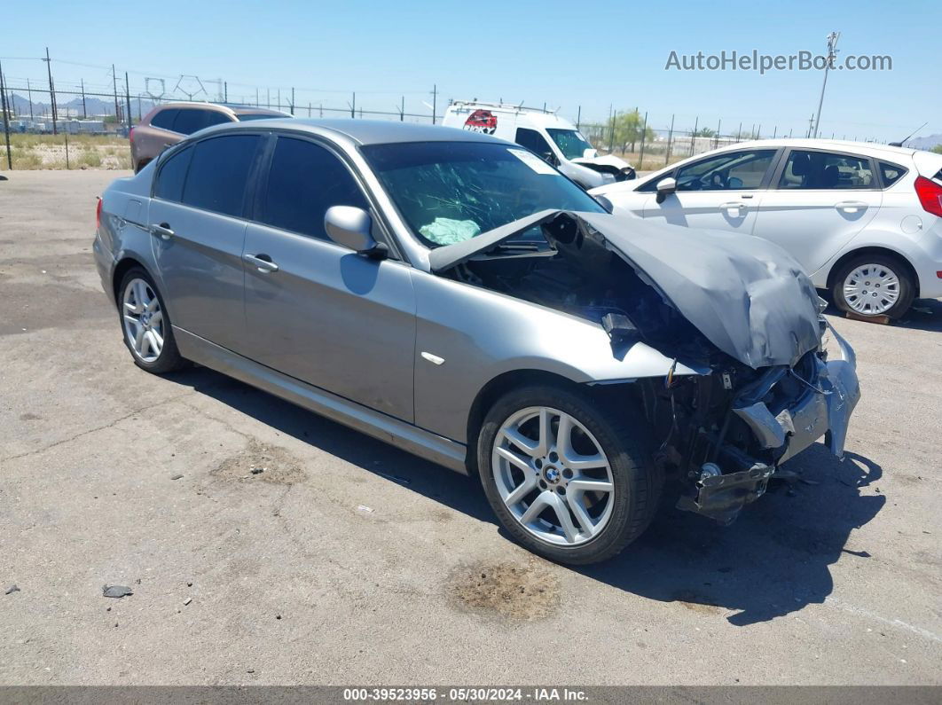 2011 Bmw 328i   Gray vin: WBAPH5G56BNM80554