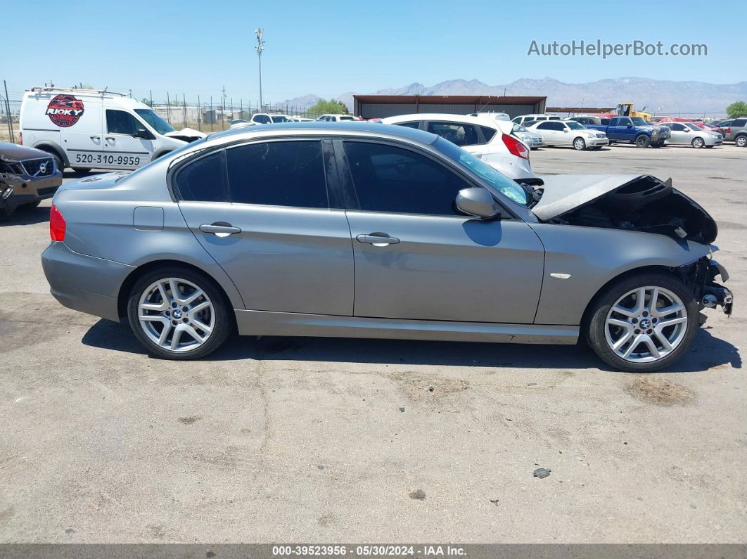 2011 Bmw 328i   Gray vin: WBAPH5G56BNM80554