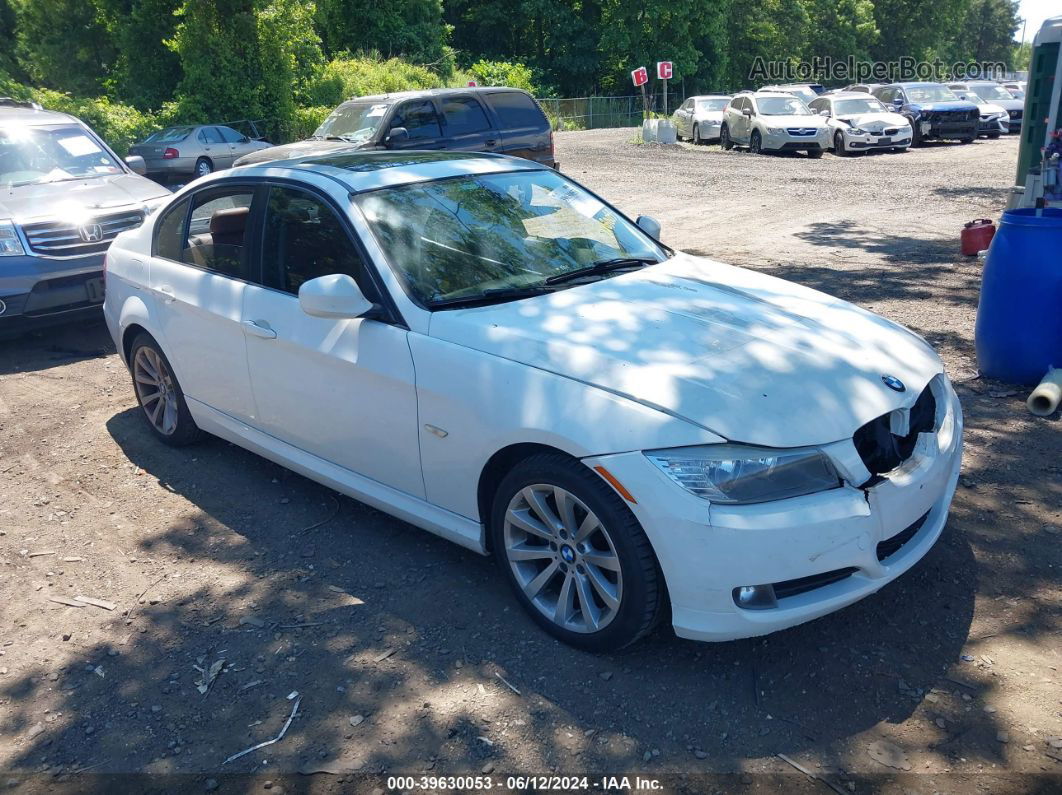 2011 Bmw 328i   White vin: WBAPH5G57BNM82104