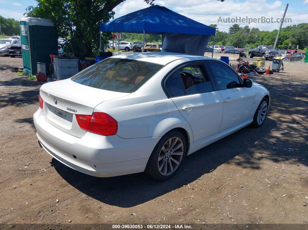 2011 Bmw 328i   White vin: WBAPH5G57BNM82104