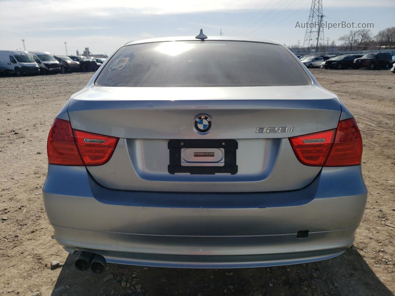 2011 Bmw 328 I Sulev Blue vin: WBAPH5G59BNM75767