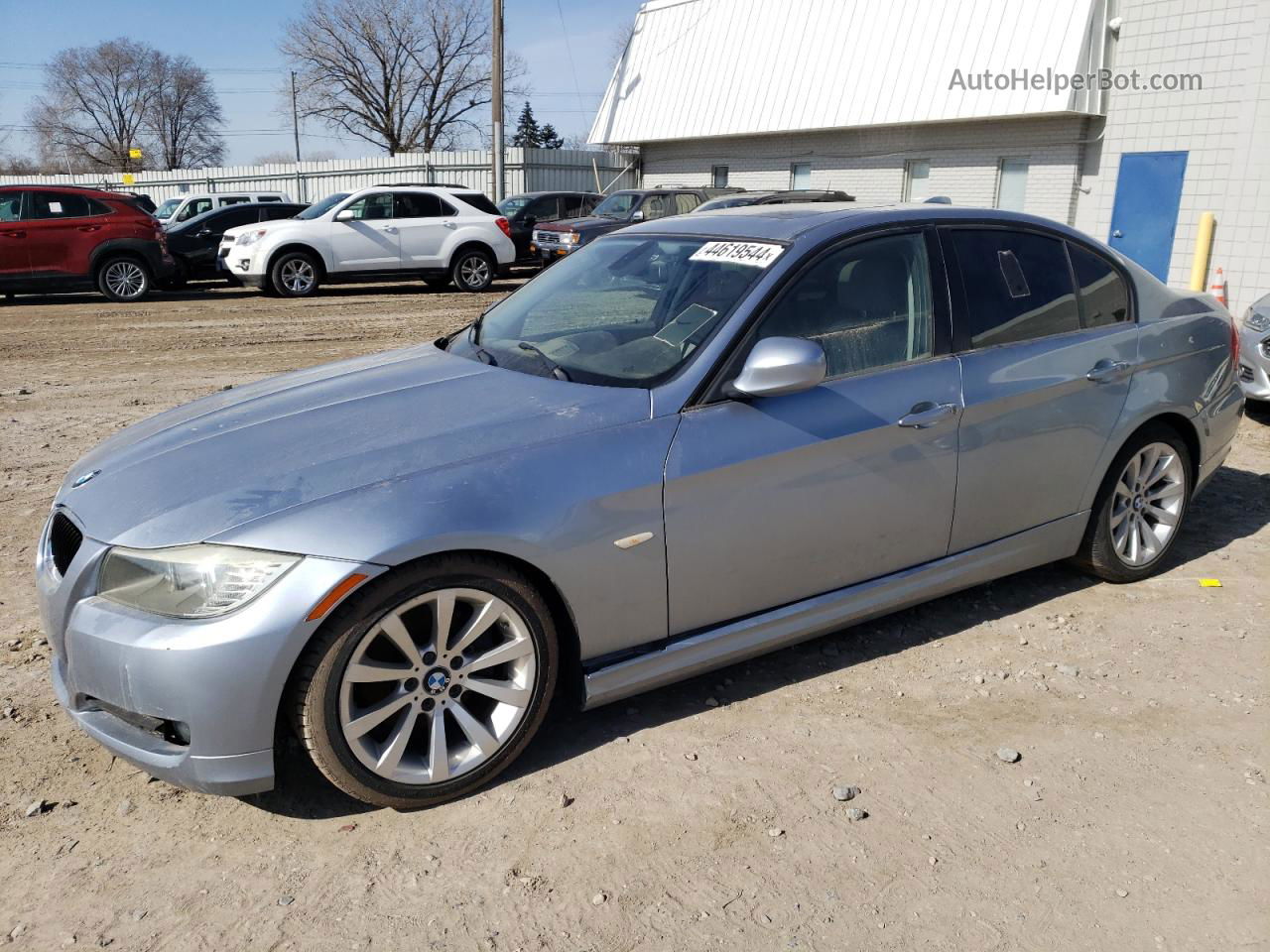 2011 Bmw 328 I Sulev Blue vin: WBAPH5G59BNM75767