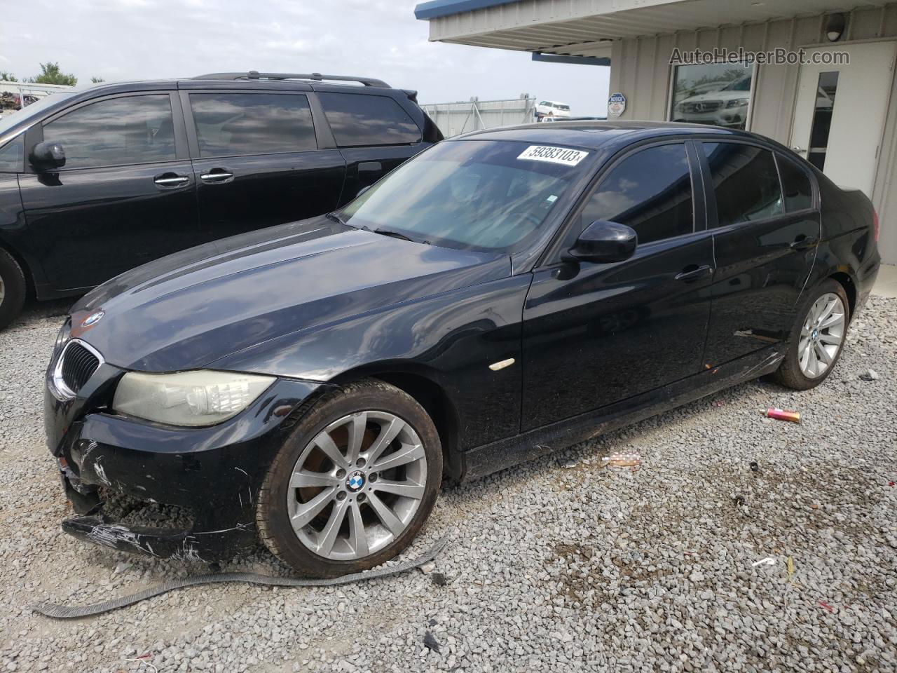 2011 Bmw 328 I Black vin: WBAPH7C50BE681318