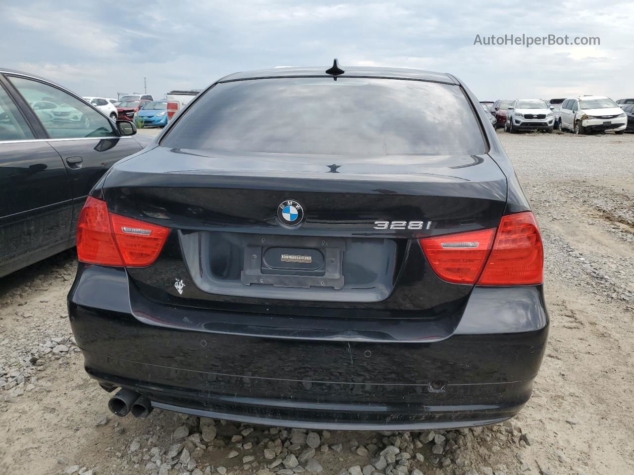 2011 Bmw 328 I Black vin: WBAPH7C50BE681318