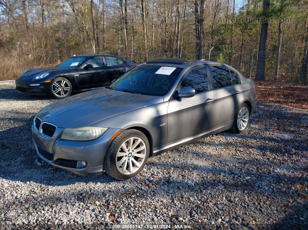 2011 Bmw 328i   Gray vin: WBAPH7C51BE680338