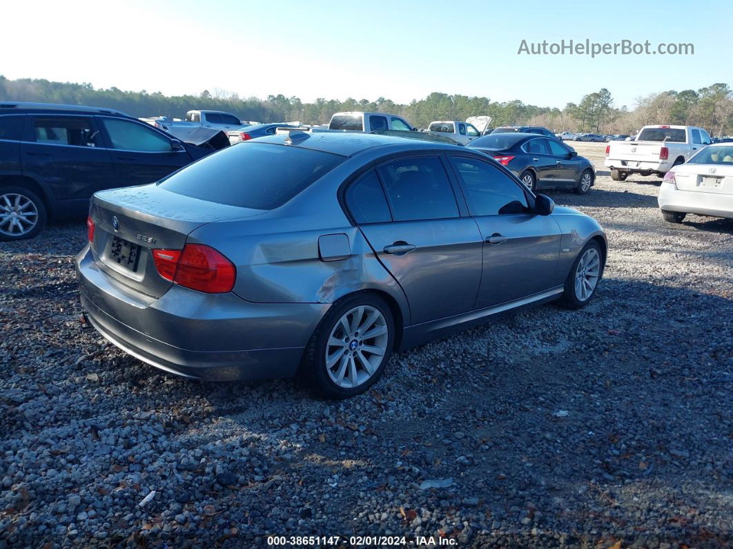 2011 Bmw 328i   Gray vin: WBAPH7C51BE680338