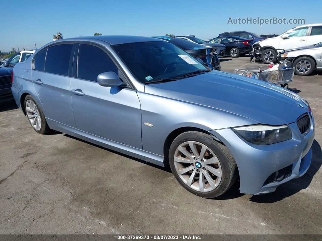 2011 Bmw 3 Series 328i Light Blue vin: WBAPH7C52BA801224