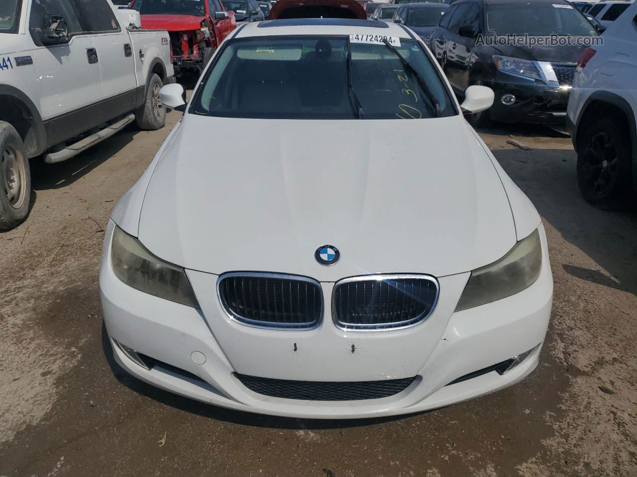 2011 Bmw 328 I White vin: WBAPH7C53BE460151