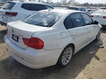 2011 Bmw 328 I White vin: WBAPH7C53BE460151