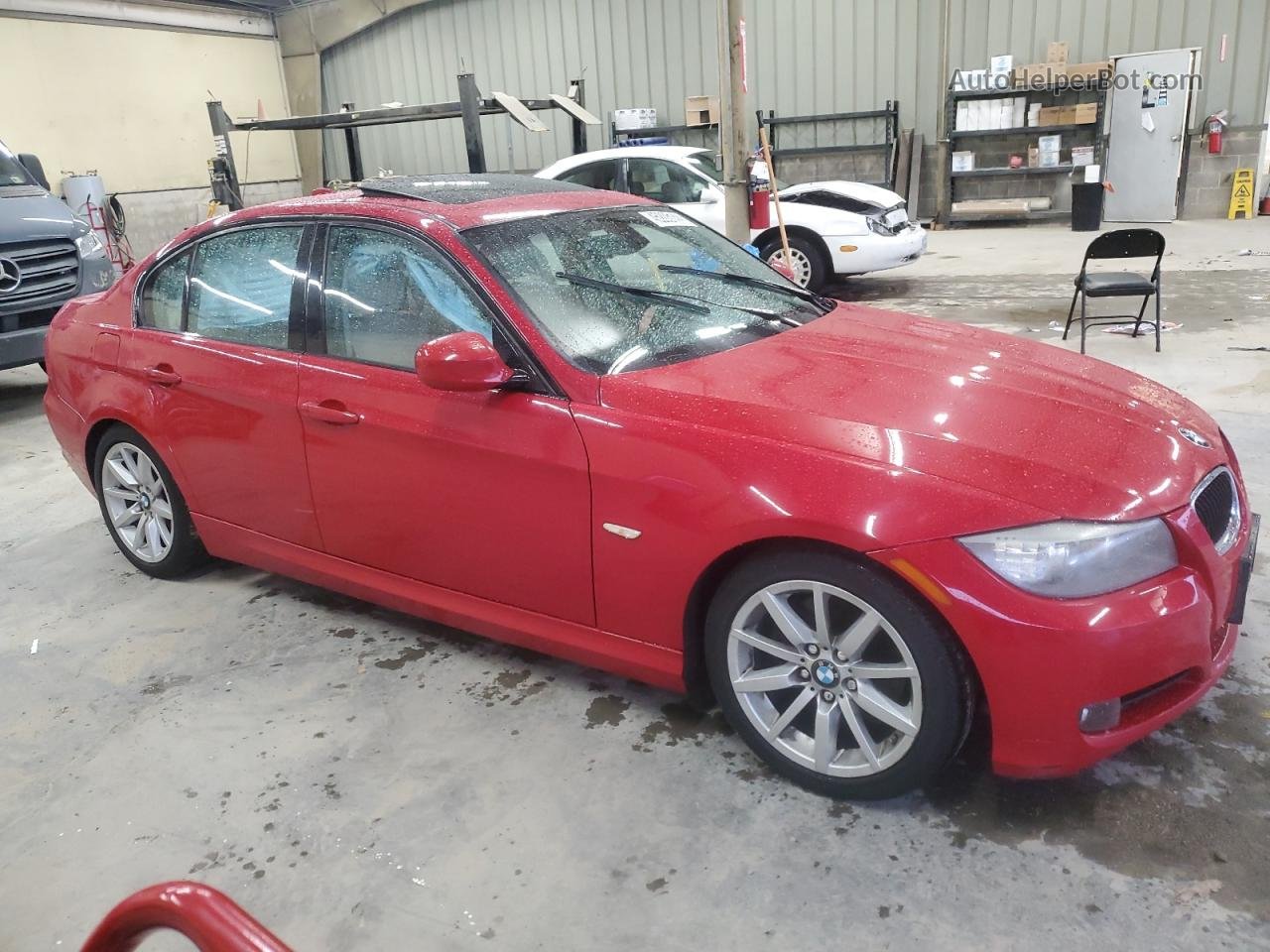 2011 Bmw 328 I Red vin: WBAPH7C53BE674492