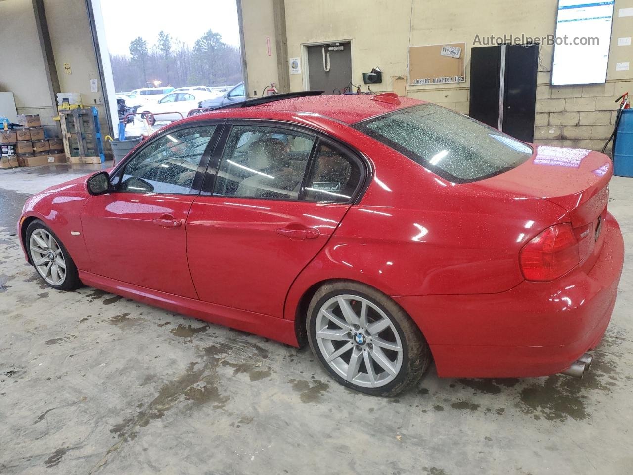 2011 Bmw 328 I Red vin: WBAPH7C53BE674492