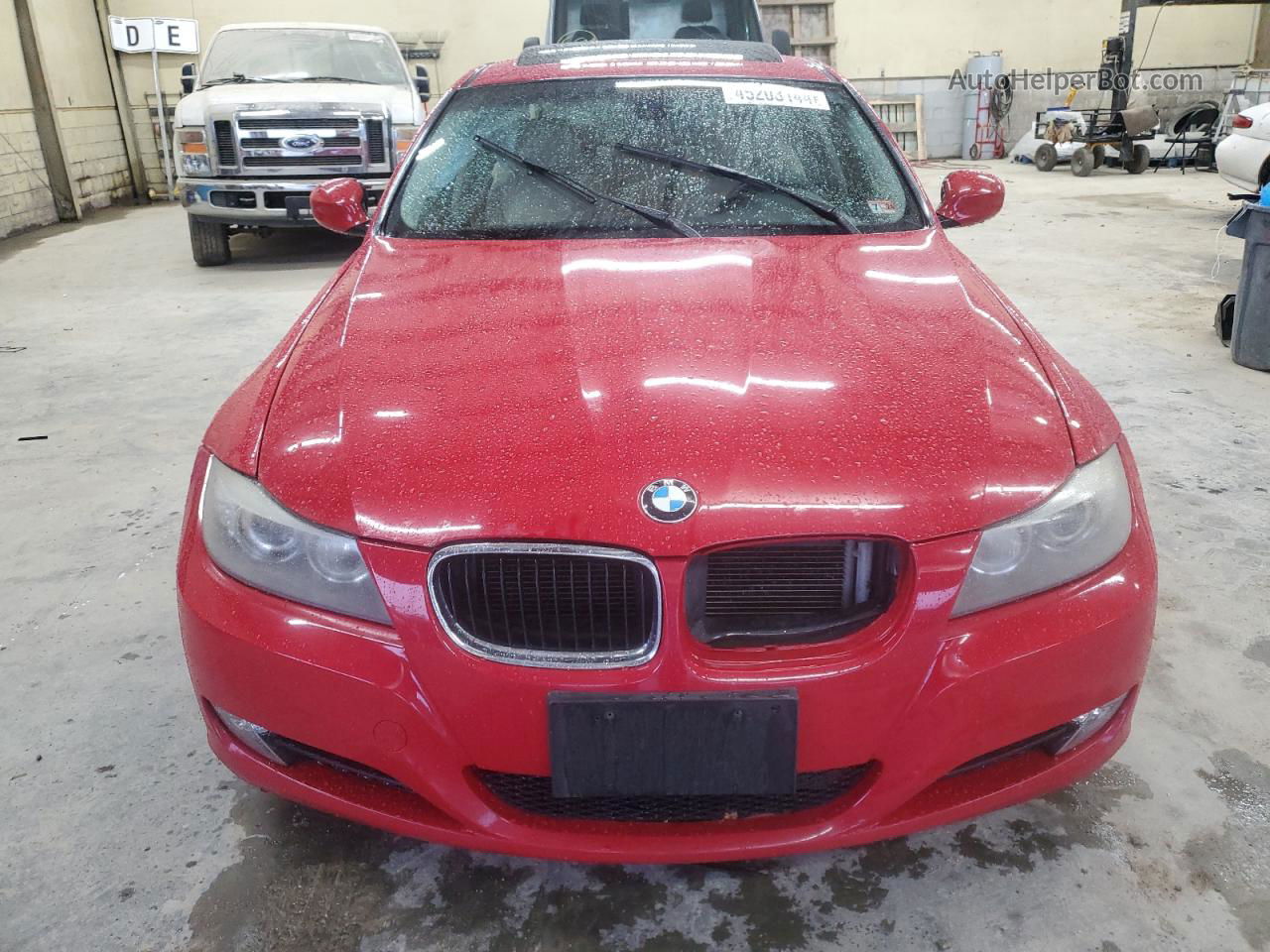 2011 Bmw 328 I Красный vin: WBAPH7C53BE674492