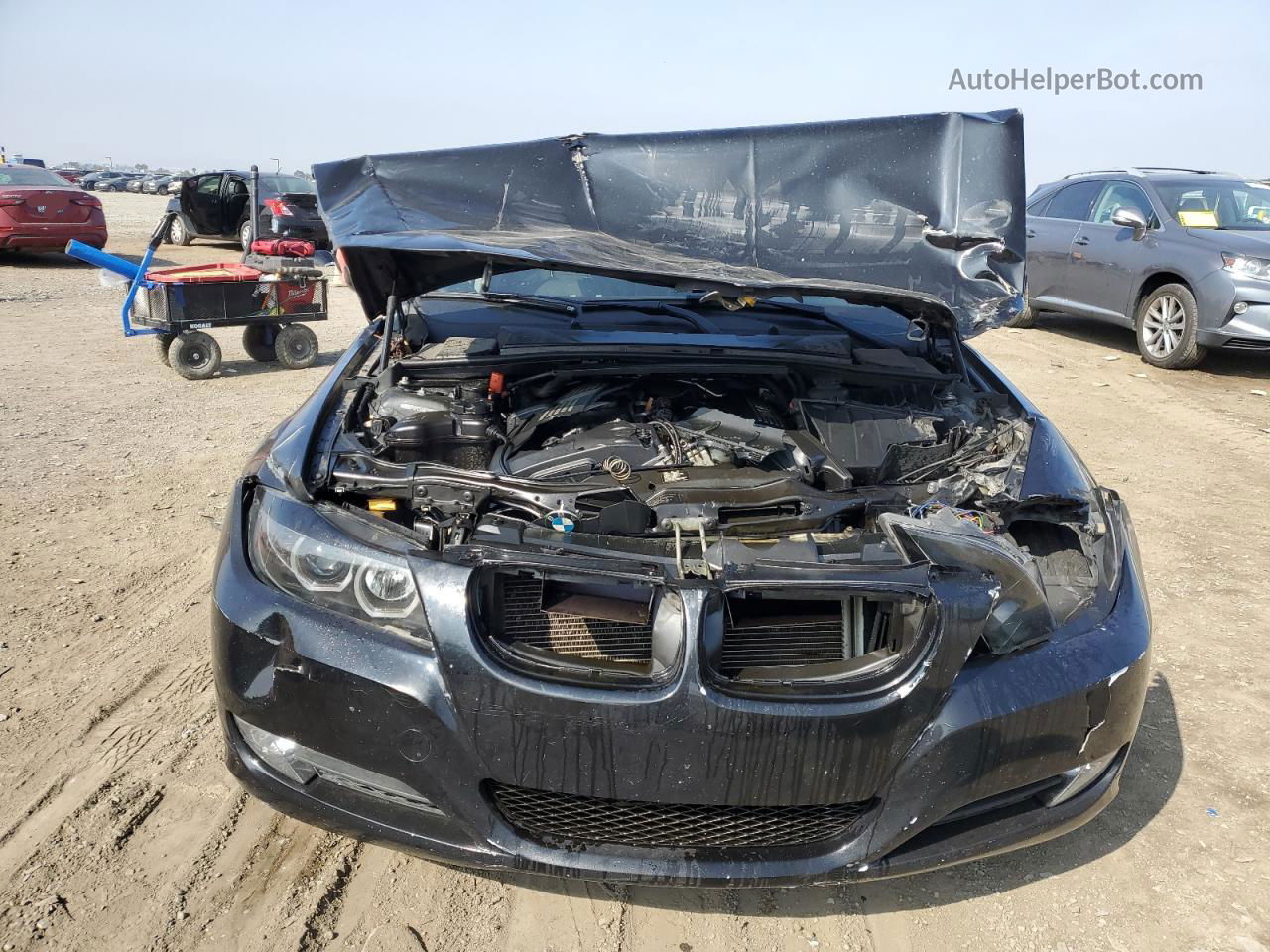 2011 Bmw 328 I Black vin: WBAPH7C54BE682469