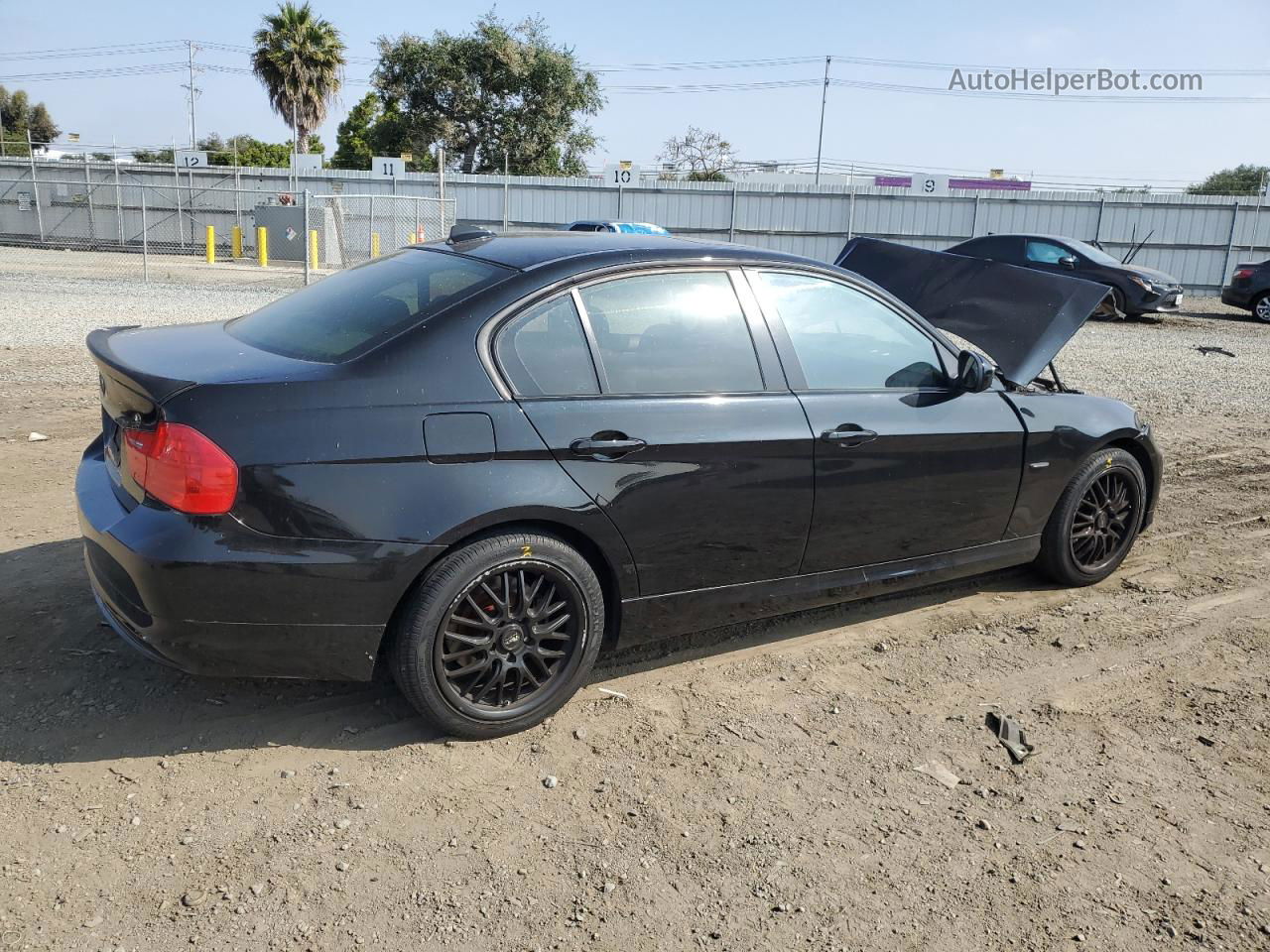 2011 Bmw 328 I Black vin: WBAPH7C54BE682469