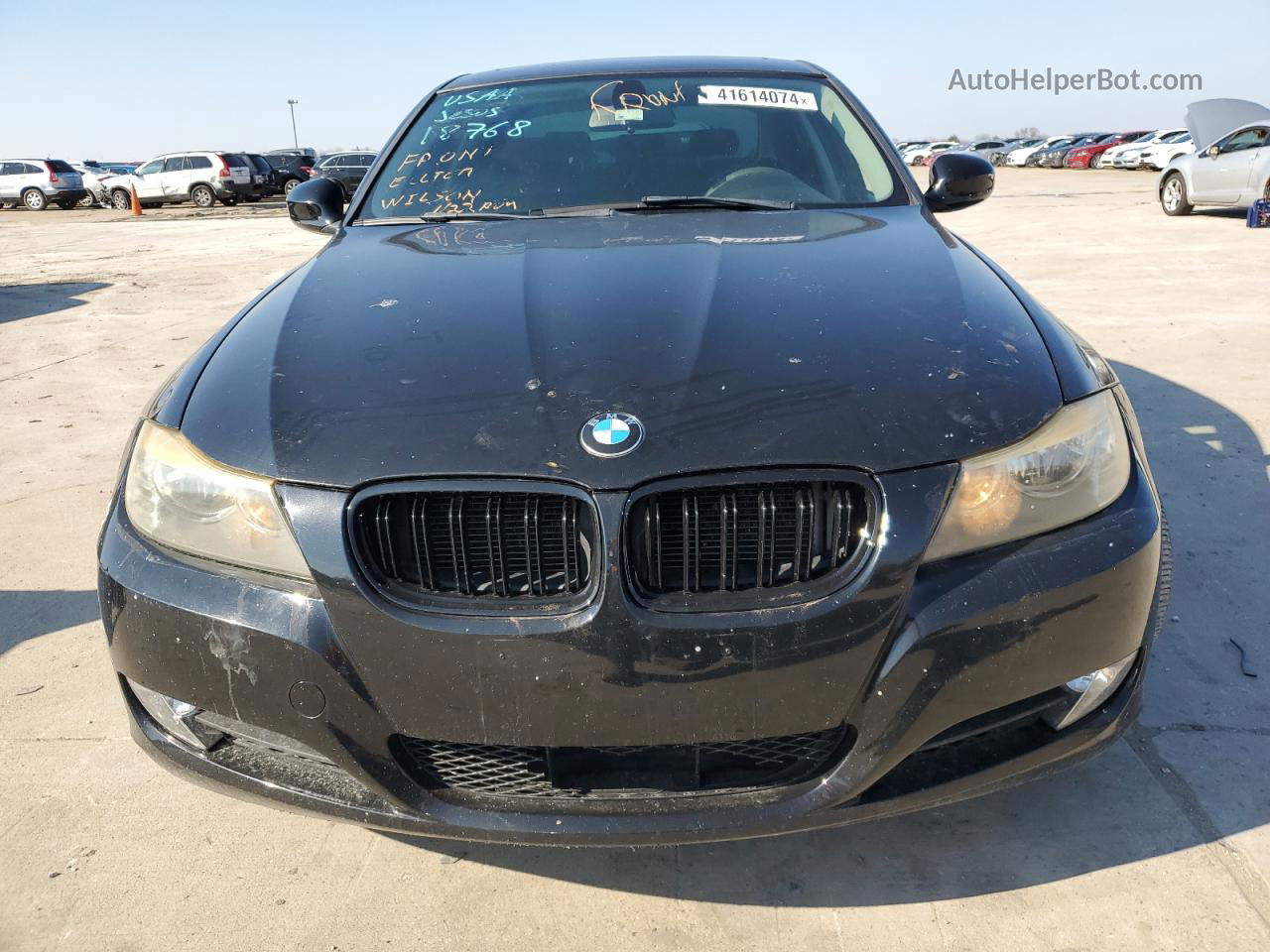 2011 Bmw 328 I Black vin: WBAPH7C55BE126459