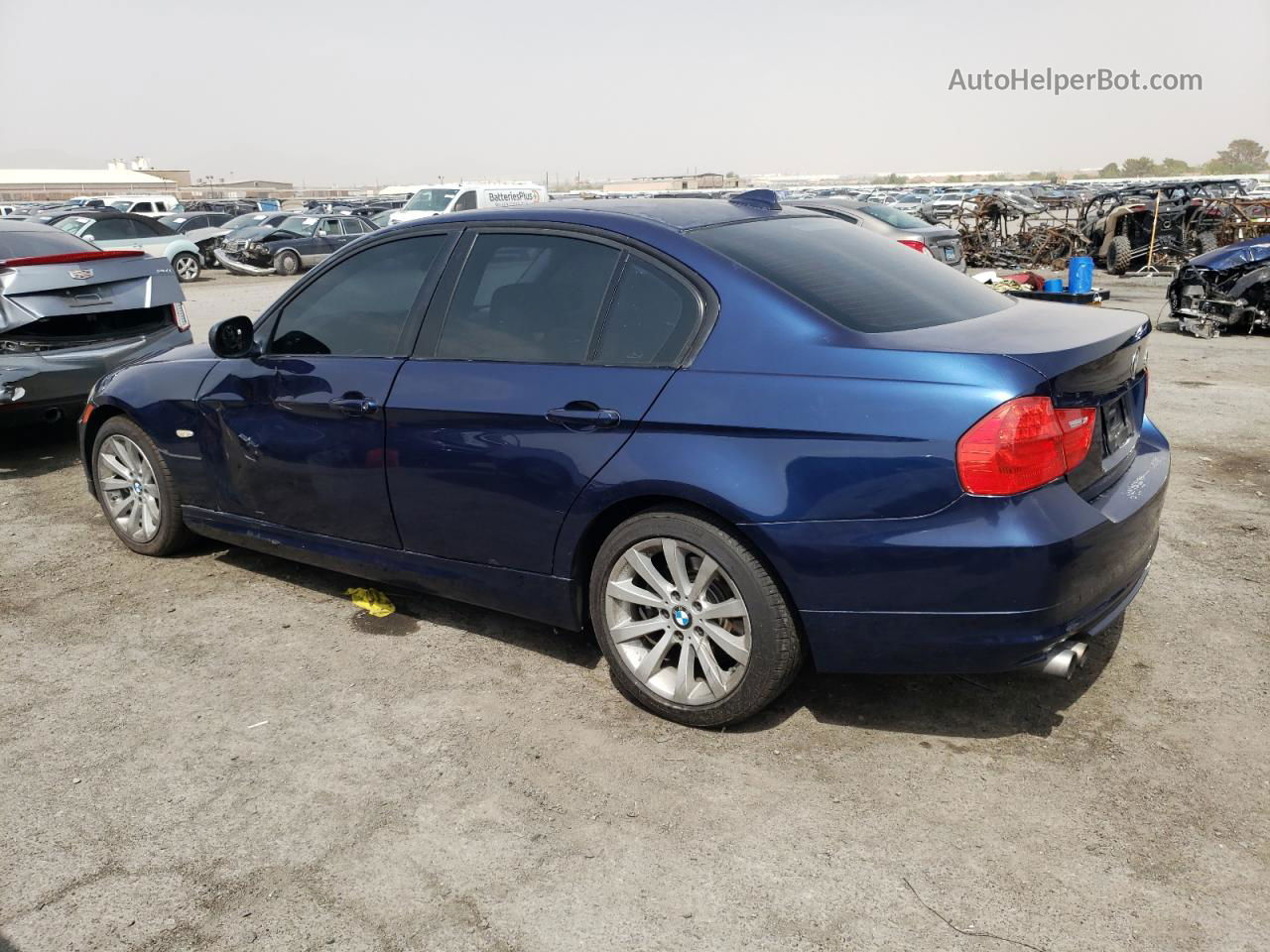 2011 Bmw 328 I Синий vin: WBAPH7C55BE681928