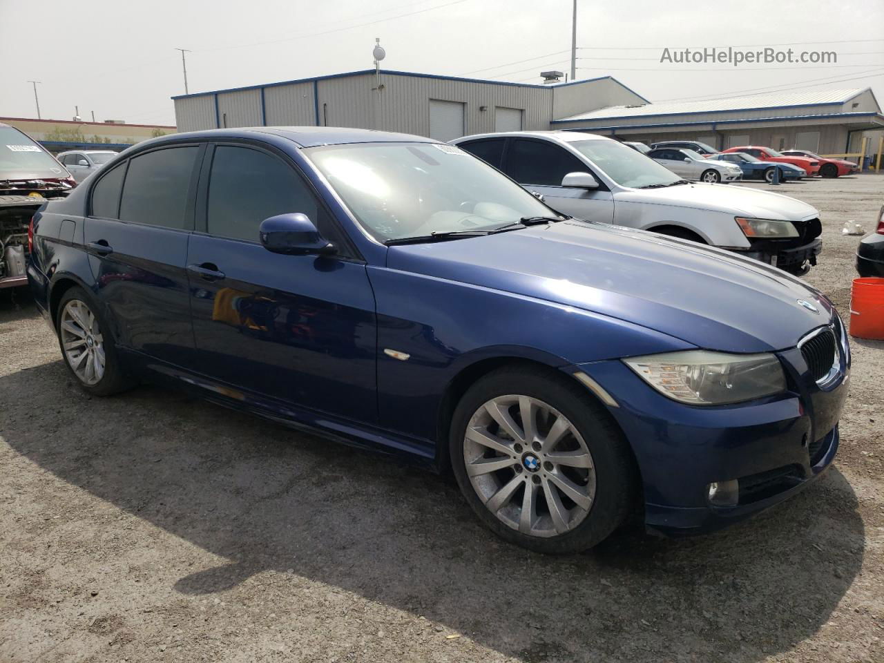 2011 Bmw 328 I Blue vin: WBAPH7C55BE681928