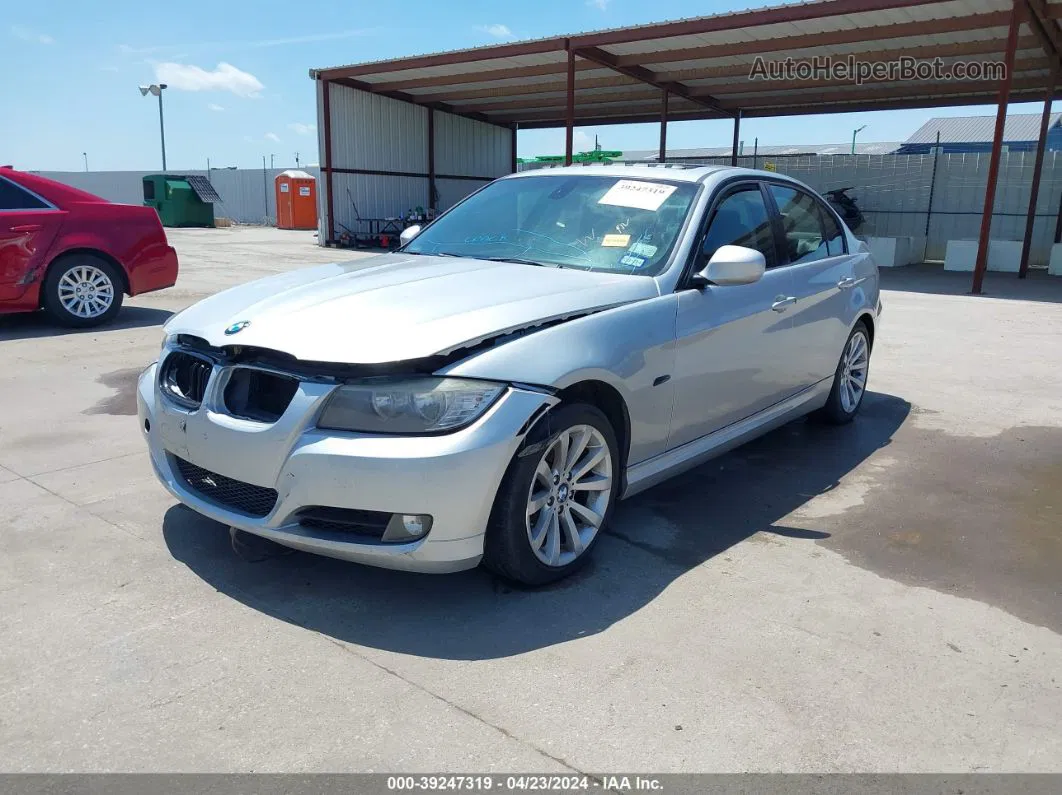 2011 Bmw 328i   Silver vin: WBAPH7C55BE682769