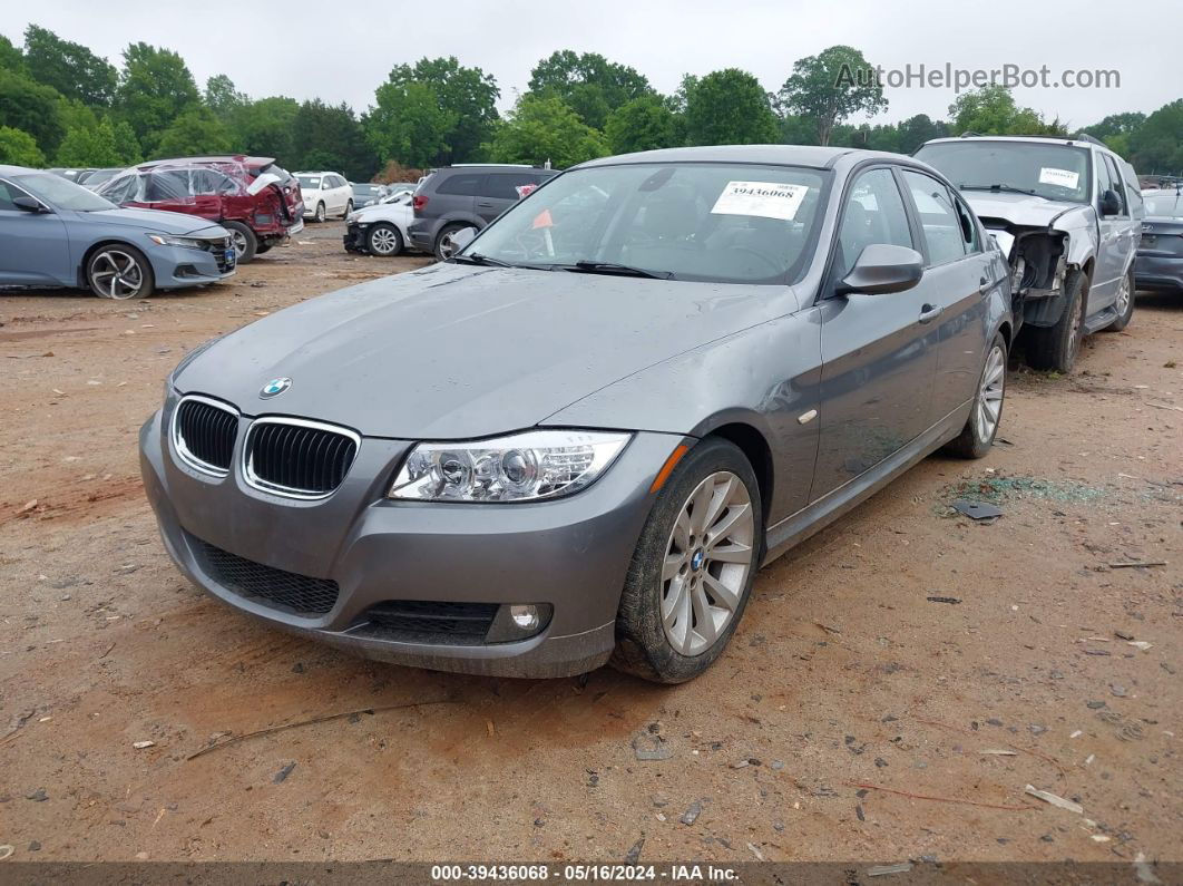 2011 Bmw 328i   Gray vin: WBAPH7C58BE681776