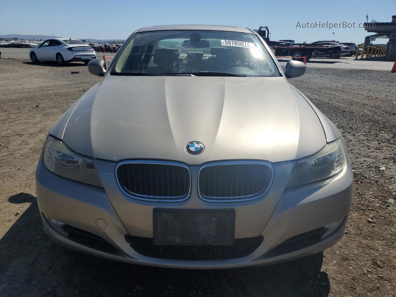 2011 Bmw 328 I Gray vin: WBAPH7C59BE126481