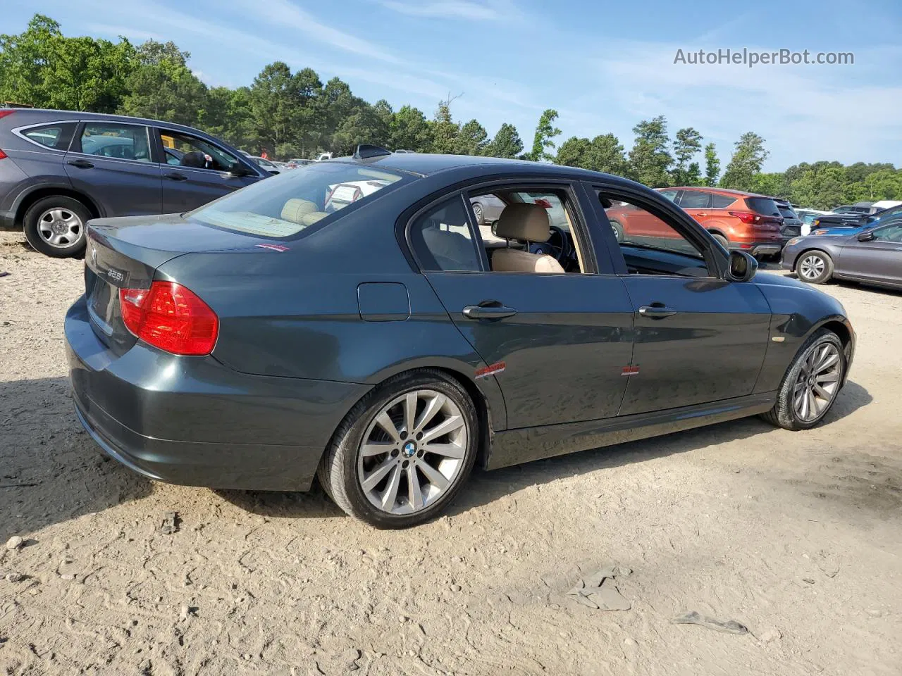 2011 Bmw 328 I Teal vin: WBAPH7C5XBE674232