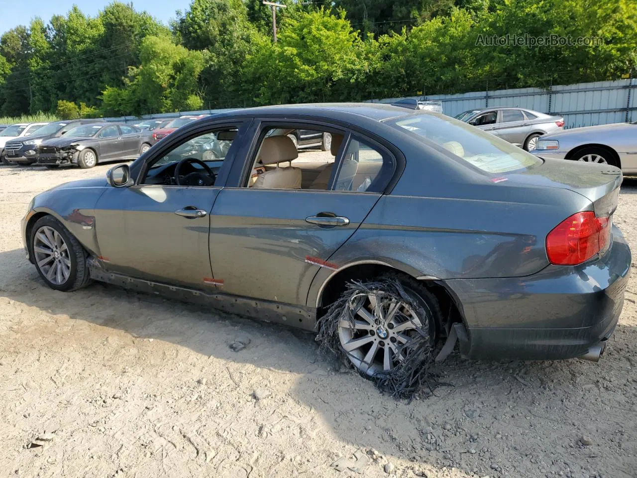 2011 Bmw 328 I Teal vin: WBAPH7C5XBE674232