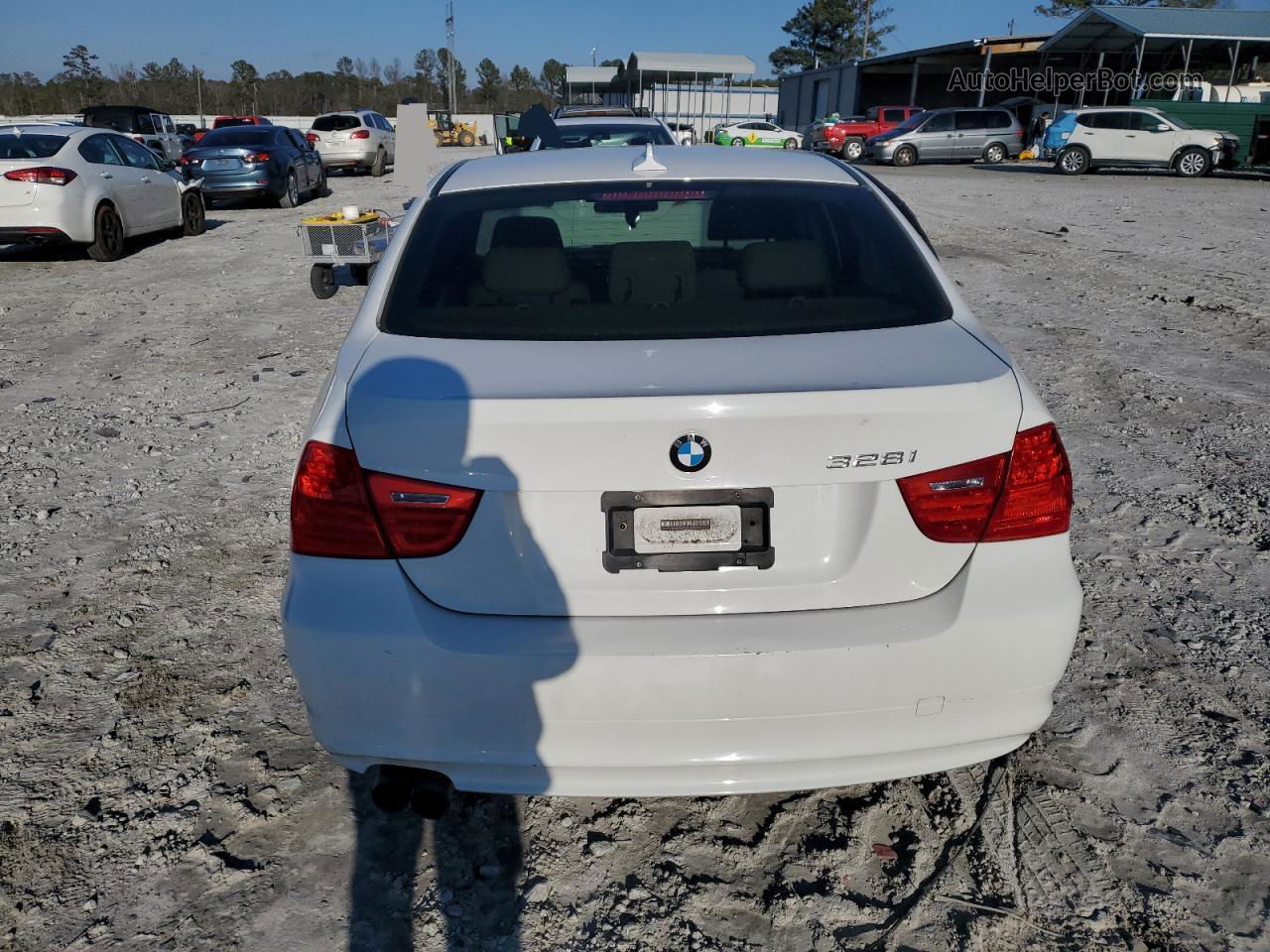 2011 Bmw 328 I White vin: WBAPH7C5XBE678264