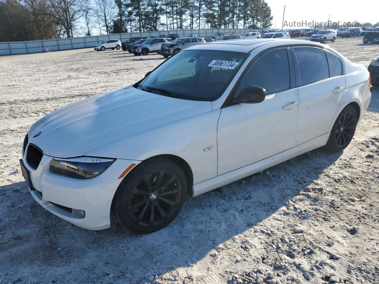 2011 Bmw 328 I White vin: WBAPH7C5XBE678264