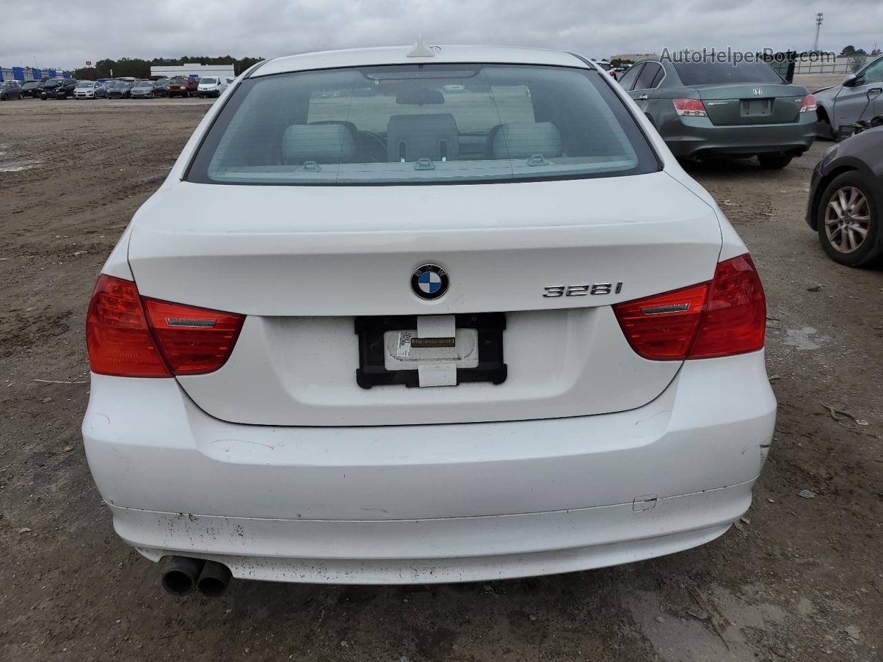 2011 Bmw 328 I White vin: WBAPH7G50BNM57699