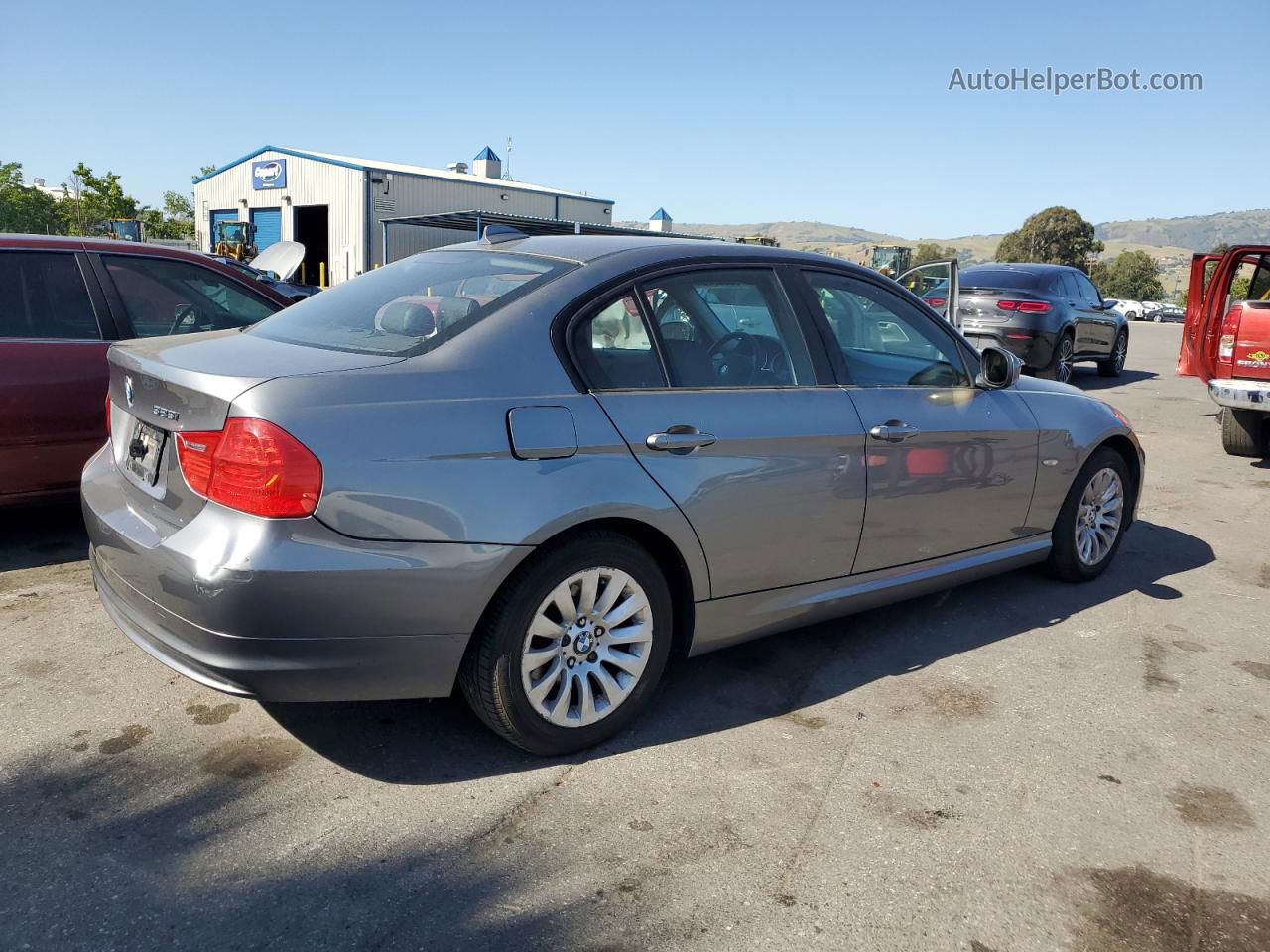 2011 Bmw 328 I Gray vin: WBAPH7G52BNN07907