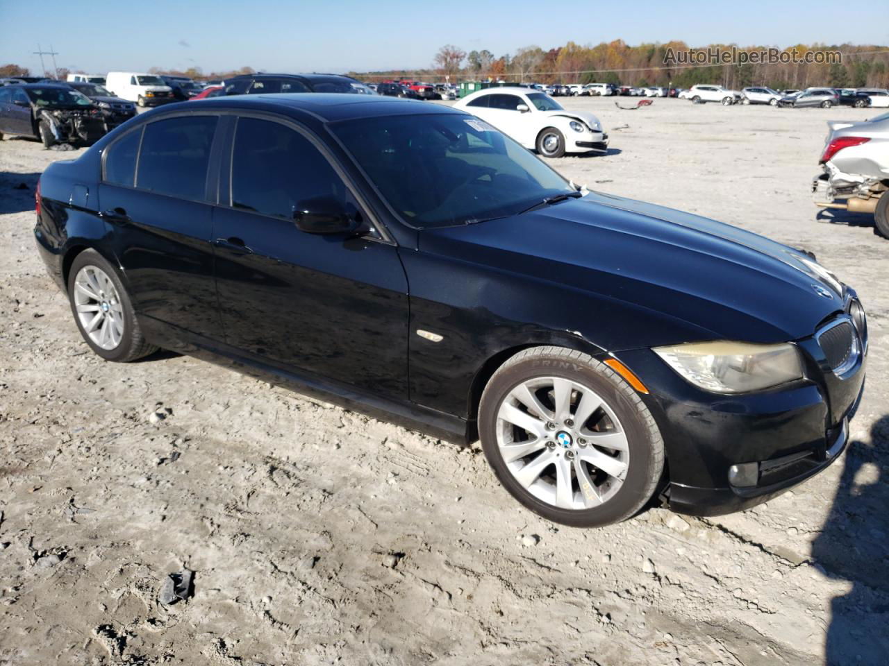 2011 Bmw 328 I Black vin: WBAPH7G54BNN03177