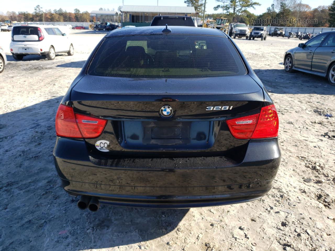 2011 Bmw 328 I Black vin: WBAPH7G54BNN03177