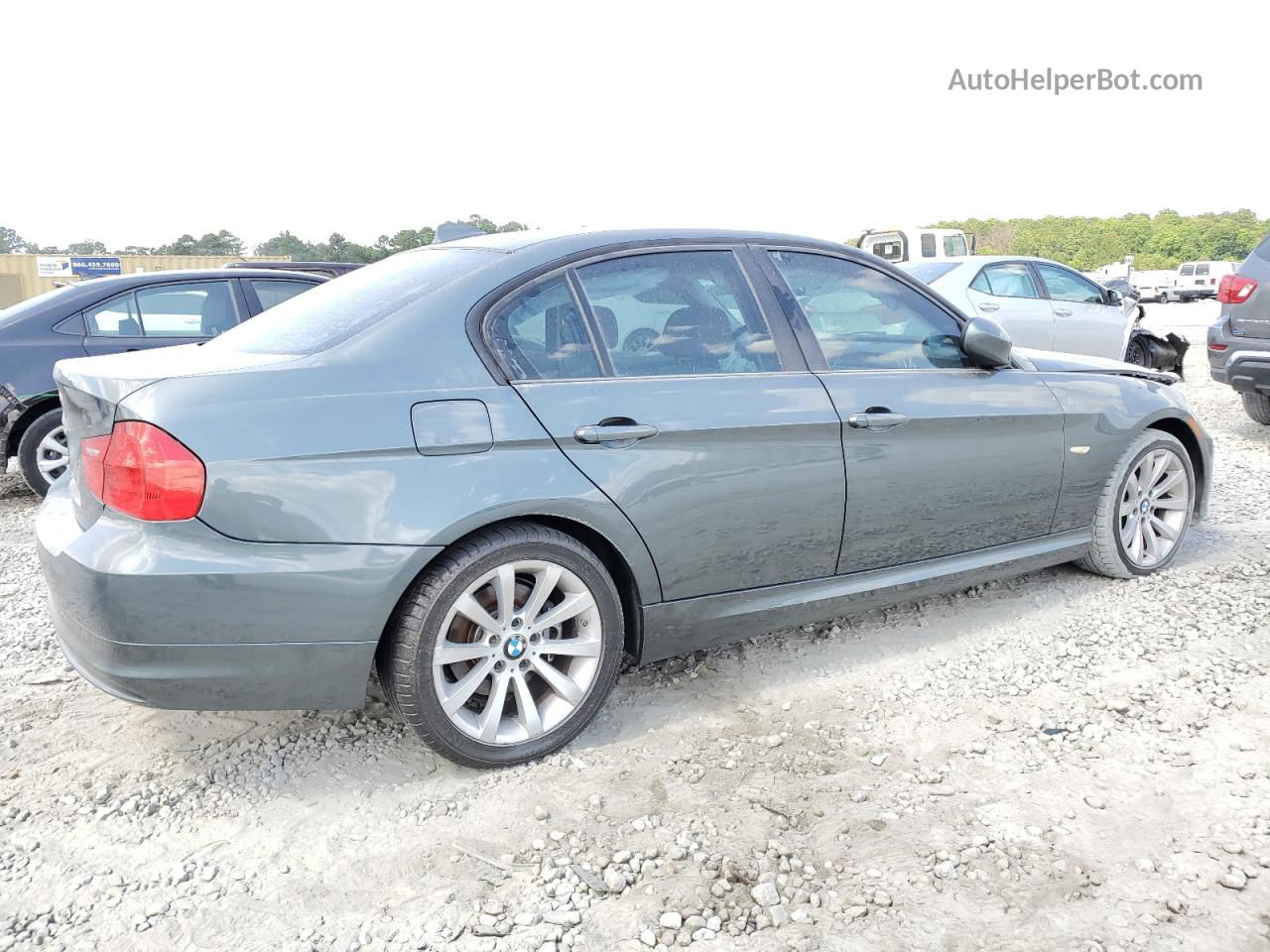 2011 Bmw 328 I Gray vin: WBAPH7G57BNN04694