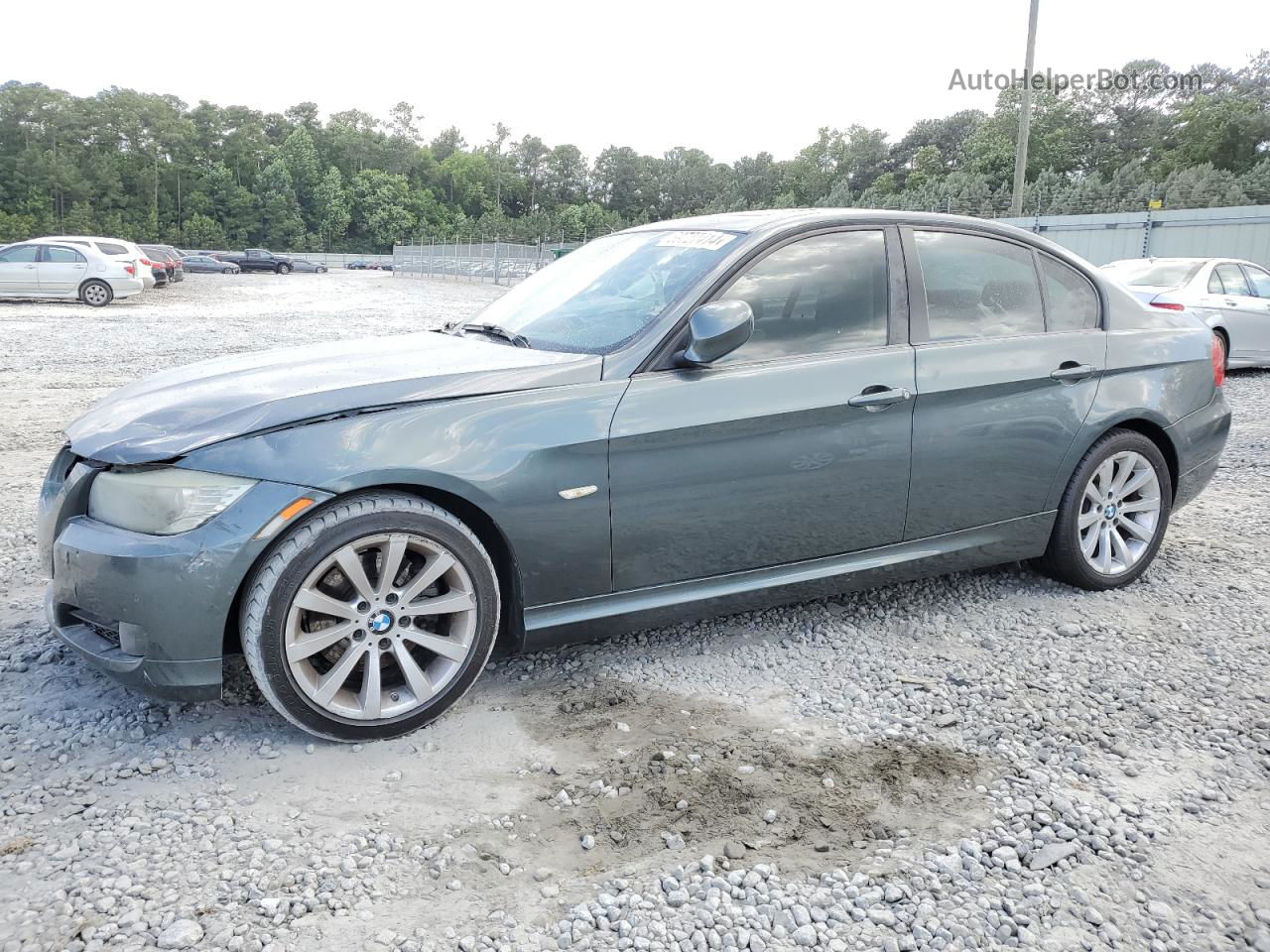 2011 Bmw 328 I Серый vin: WBAPH7G57BNN04694