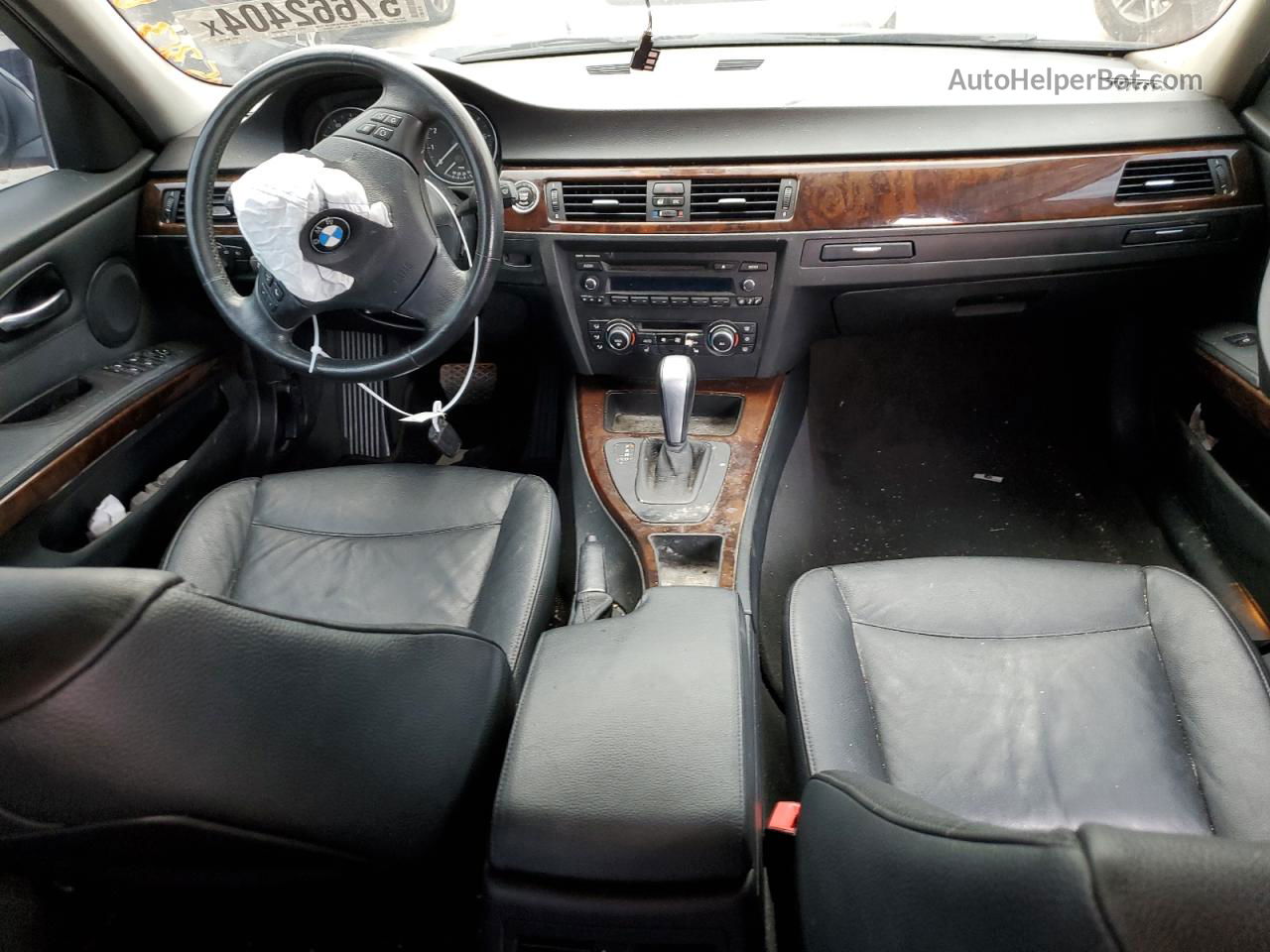 2011 Bmw 328 I Черный vin: WBAPH7G58BNM57191