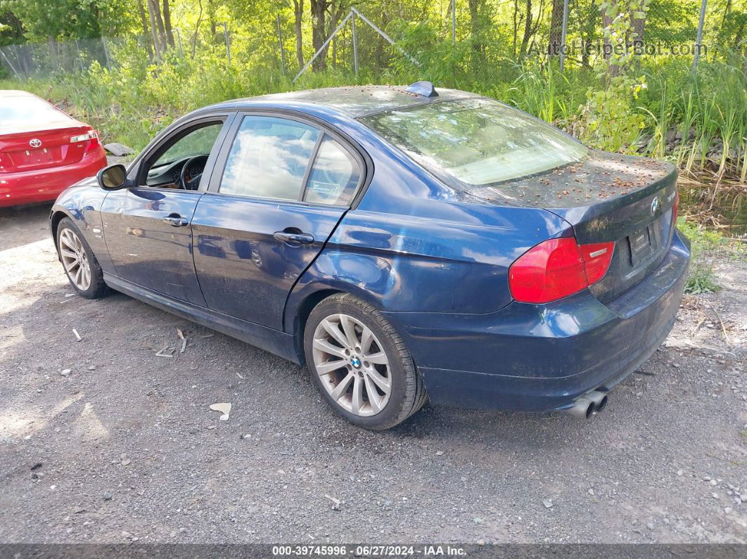 2011 Bmw 328i Xdrive Dark Blue vin: WBAPK5C50BA654200