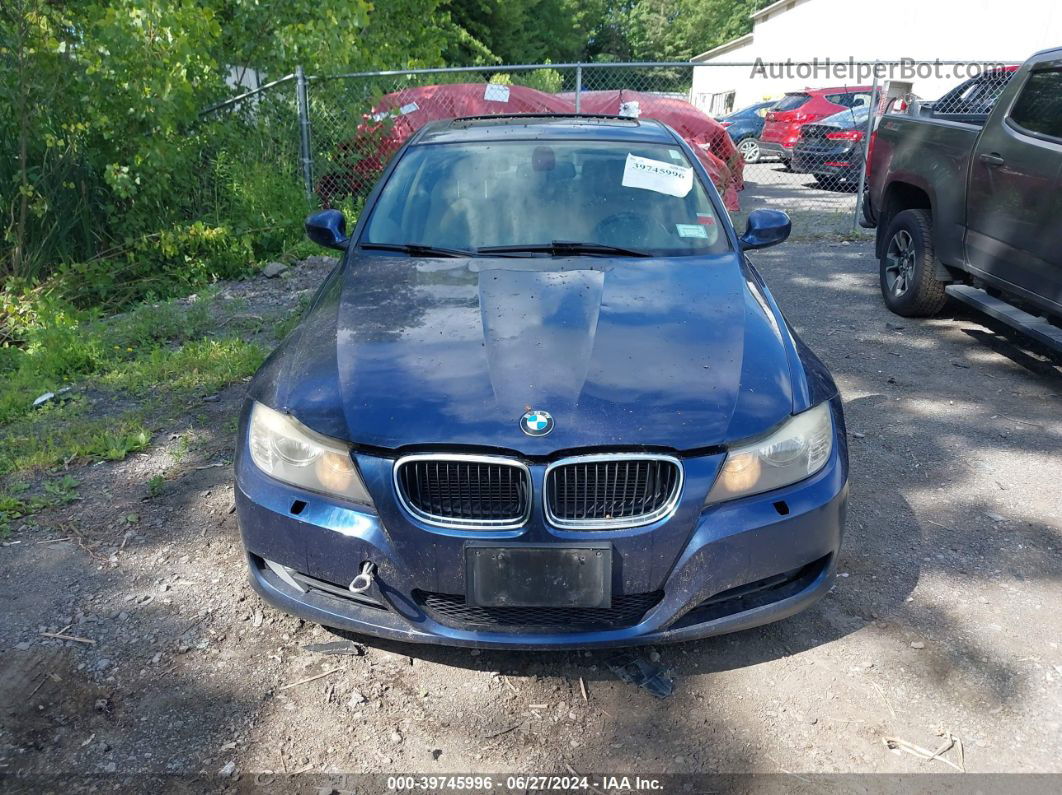 2011 Bmw 328i Xdrive Dark Blue vin: WBAPK5C50BA654200