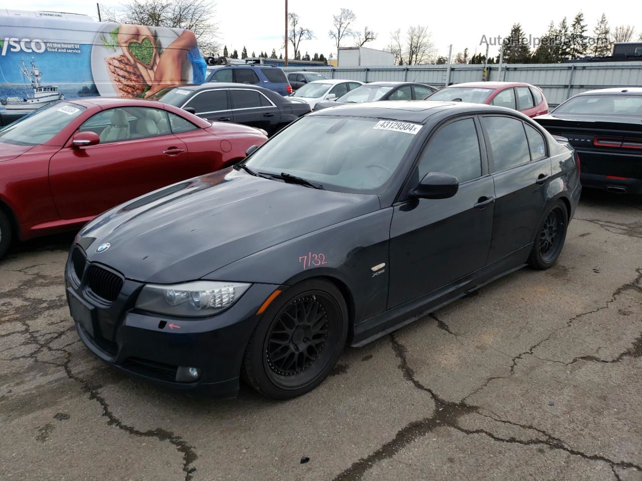 2011 Bmw 328 Xi Sulev Black vin: WBAPK5C52BA658877