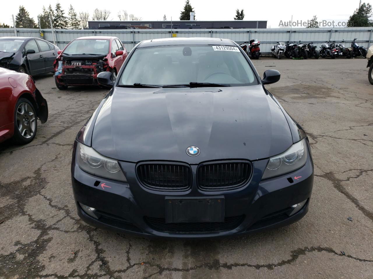 2011 Bmw 328 Xi Sulev Black vin: WBAPK5C52BA658877