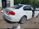 2011 Bmw 3 Series 328i Xdrive White vin: WBAPK5C52BF124930