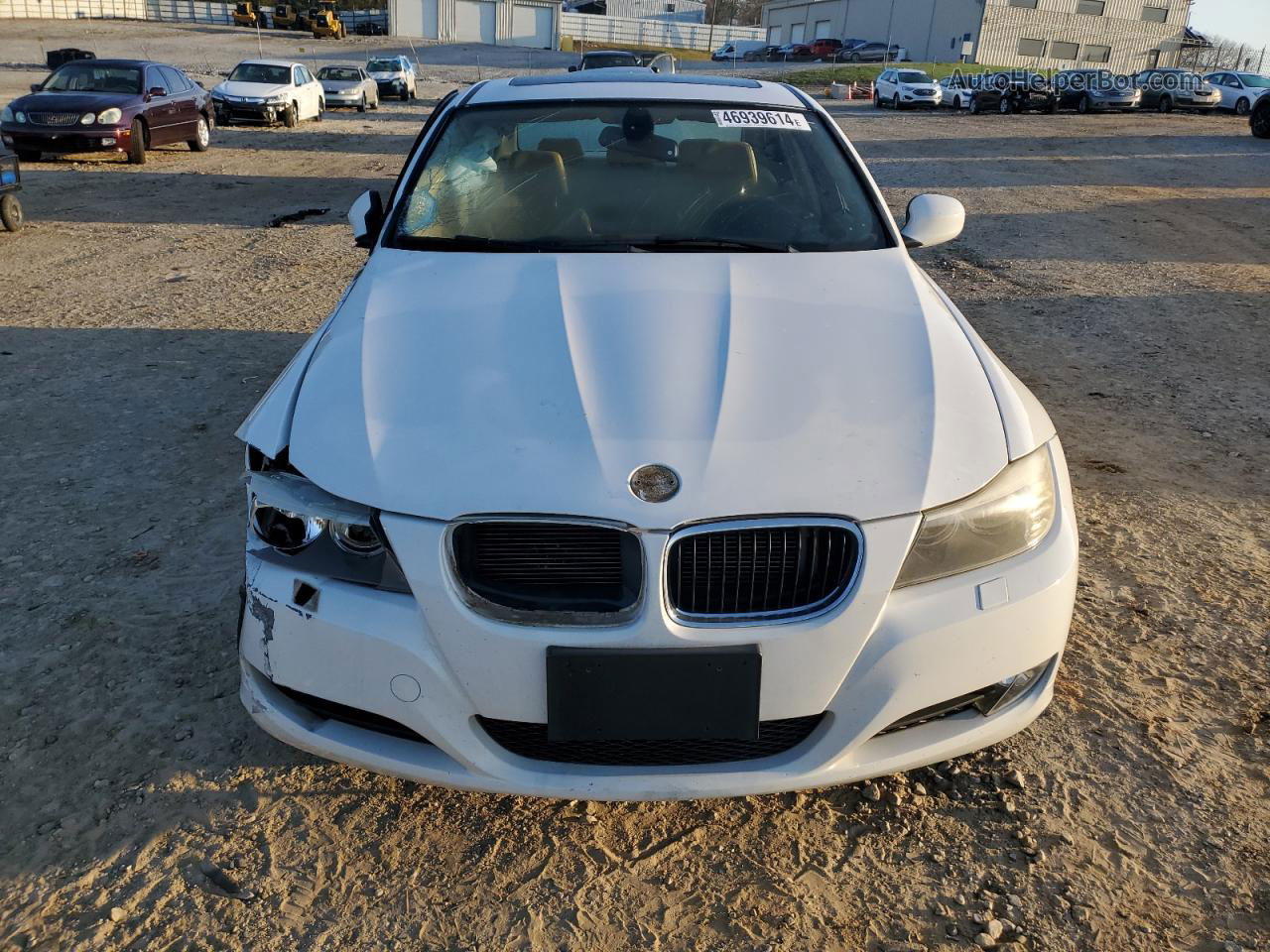 2011 Bmw 328 Xi Sulev White vin: WBAPK5C53BA656765